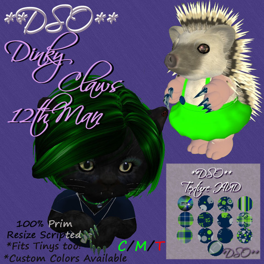**DSO** Dinky Claws - 12th Man (Boxed)