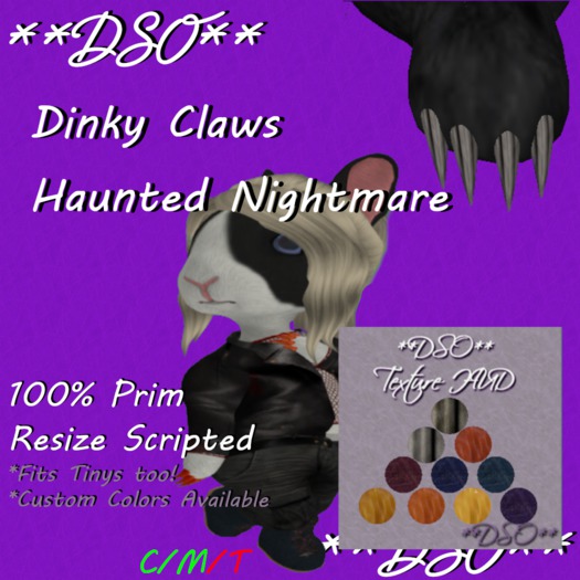 **DSO** Dinky Claws - Haunted Nightmare (Boxed)