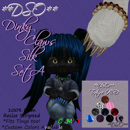 **DSO** Dinky Claws - Silk Set A (Boxed)