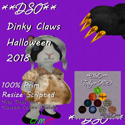 **DSO** Dinky Claws - Halloween 2018 (Boxed)