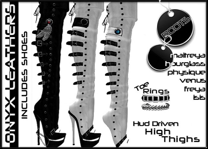Boots - Legwarmers High Thigh Multi Sizes