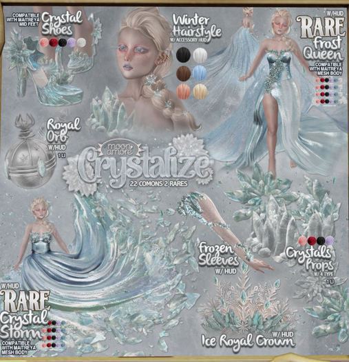 :Moon Amore: Crystallize / Crystal Shoes / RUBY