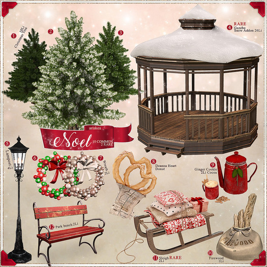 Ariskea[Noel ] Park bench