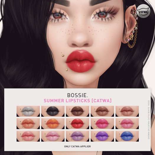 Bossie. summer lipsticks [catwa] (wear me)