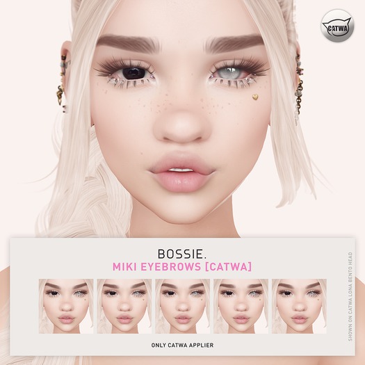 Bossie. miki eyebrows [catwa] (wear me)