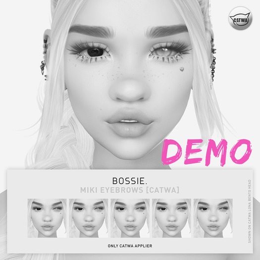 Bossie. miki eyebrows [catwa][DEMO]