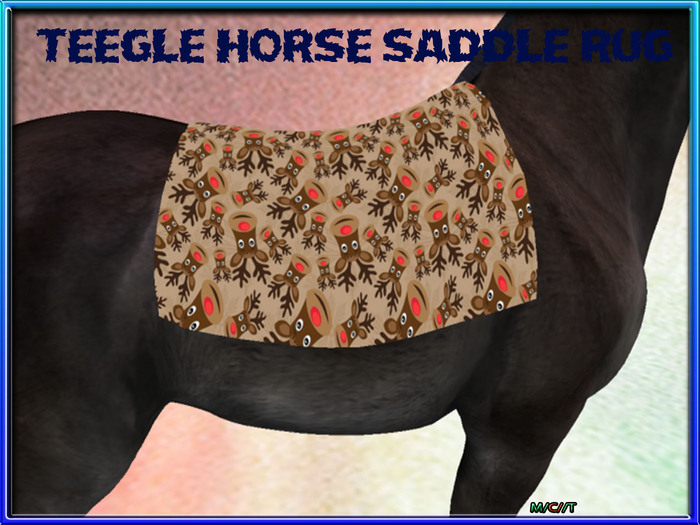 Teegle may  Saddlepad 21