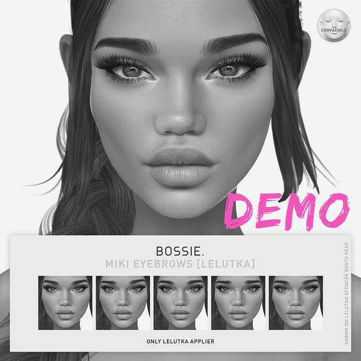 Bossie. miki eyebrows [LeLutka][DEMO]