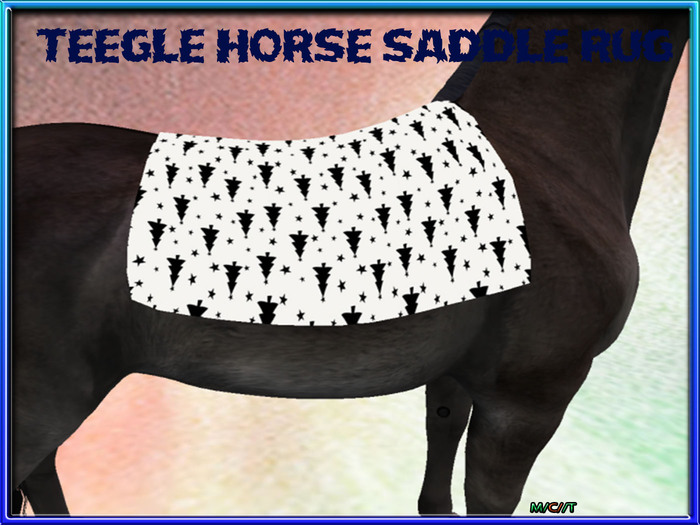 Teegle may  Saddlepad 22