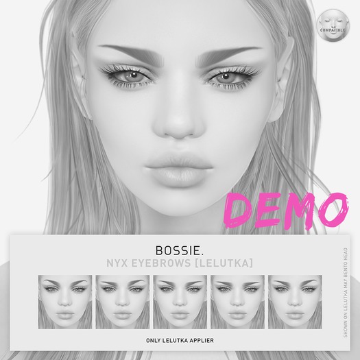 Bossie. nyx eyebrows [LeLutka][DEMO]