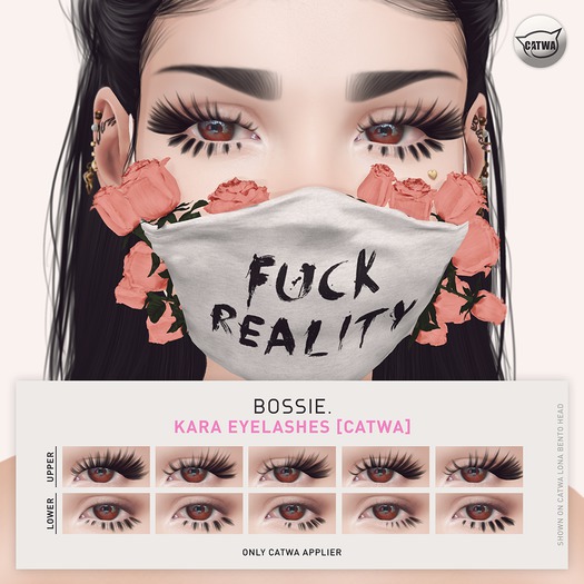 Bossie. kara eyelashes [catwa] (wear me)