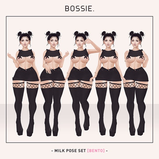 Bossie. milk pose set [bento] (wear me)