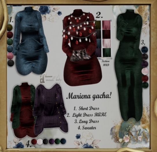 Mariena LongDress Blue