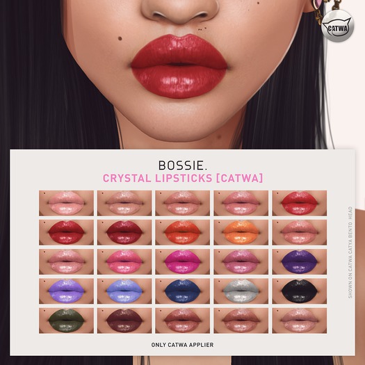 Bossie. crystal lipsticks [catwa] (wear me)