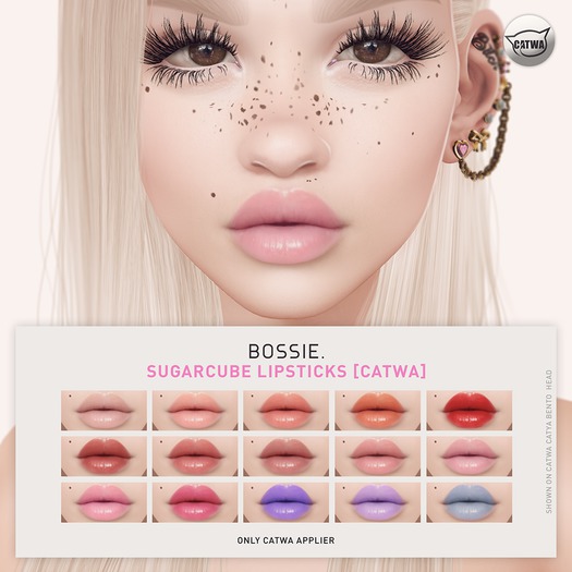 Bossie. sugarcube lipsticks [catwa] (wear me)
