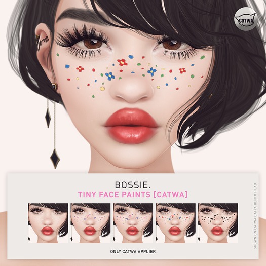Bossie. tiny face paints [catwa] (wear me)