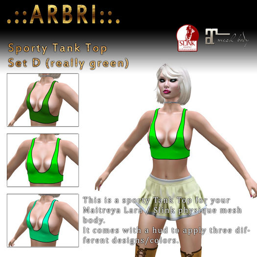 .::Arbri::. Tank top (Set D) V1.1