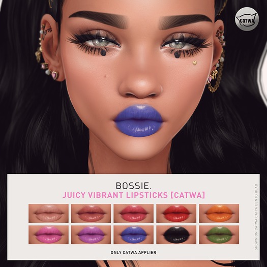 Bossie. juicy vibrant lipsticks [catwa] (wear me)