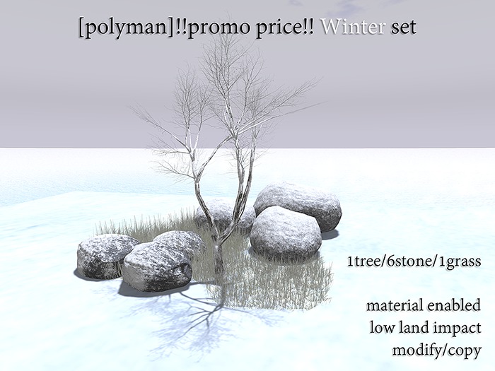 [polyman]!!promo price!! Winter set