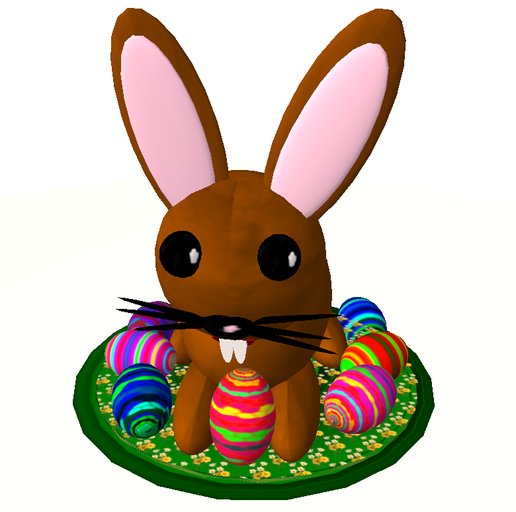 Easter cake with gift