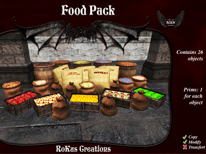 `'* Food Pack *'`