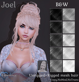 {Limerence} Joel hair-B&W