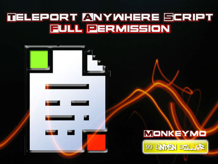 Teleport Anywhere Script Full Permission - Monkeymo