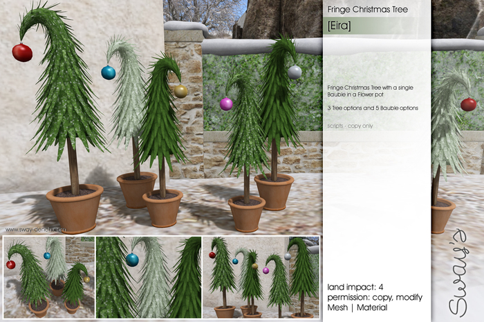 Sway's [Eira] Fringe Christmas Tree