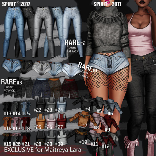 SPIRIT - Kira fishnet RARE #3