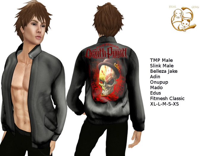 [RG] Five Finger Death Lether Jacket Black (Box)