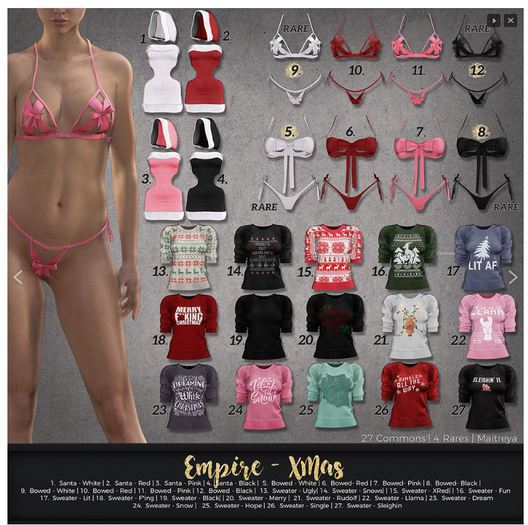 #EMPIRE - Xmas - Santa - black