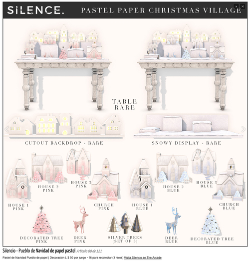 Silence. - Paper Pastel Village - House 2 - Pink