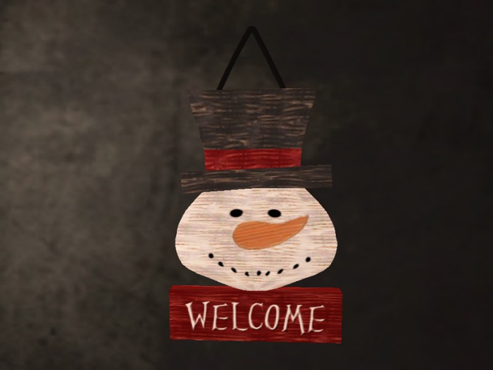 :::iTinker::: Welcome Winter Snowman Sign! (FREE GIFT!)