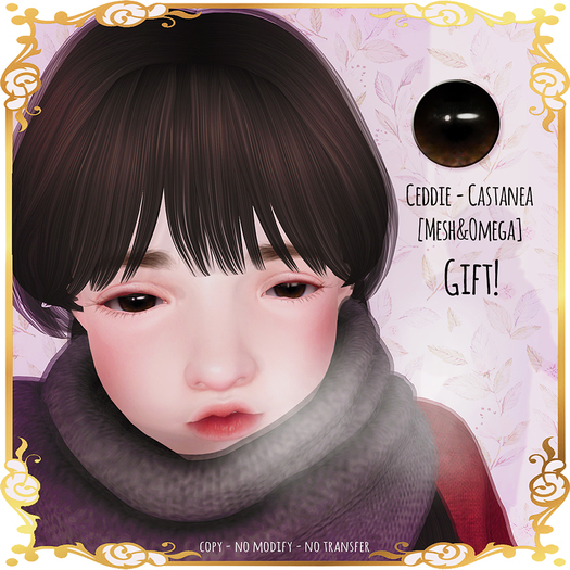 LeMomo: Ceddie - Castanea [Mesh&Omega] Gift!