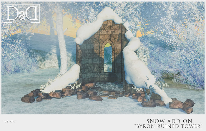 DaD "Snow Add On Byron Ruined Tower"  (wear me) v.1.0