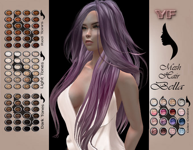 YF-88Colors-Mesh Hair ^Bella^
