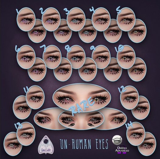 2 UniCult - Un-Human Eyes Magic COMMON