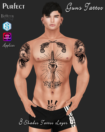 Purfect Guns Tattoo