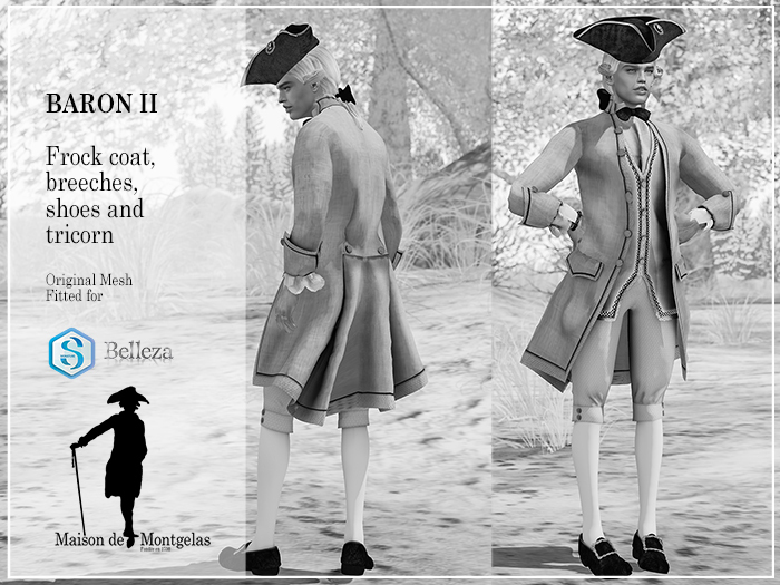 MdM - Frock Le Baron II - Basic blue DEMO