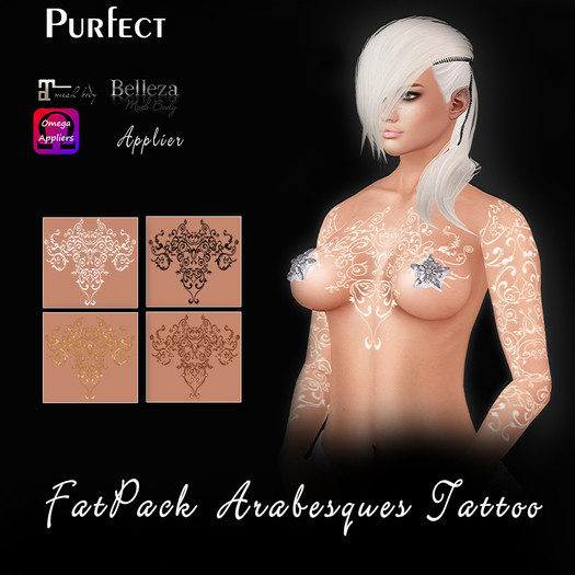 Purfect Arabesques Tattoo  Fatpack