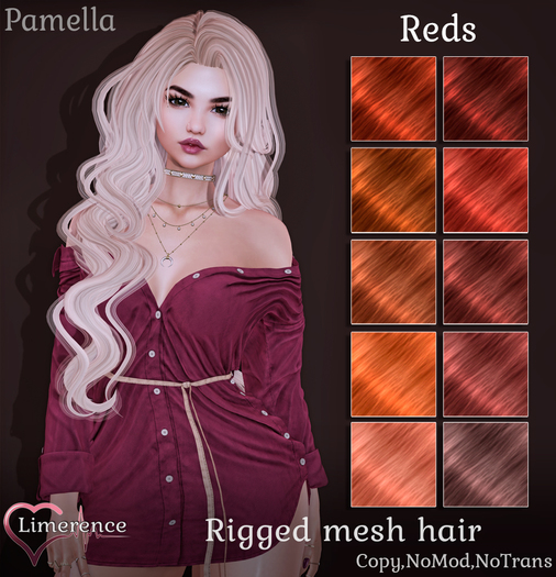 {Limerence} Pamella hair-Reds
