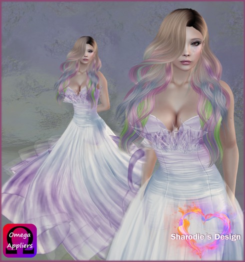 *~Shar's Gowns~*~Crocus with Omega hud