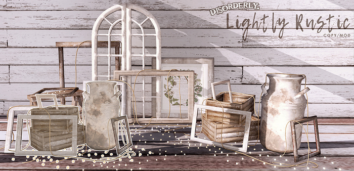 DISORDERLY. / Lightly Rustic / Crates