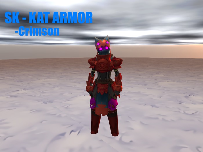 sk Red kat armor set