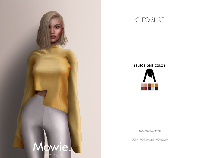 Mowie. - "Cleo" Shirt