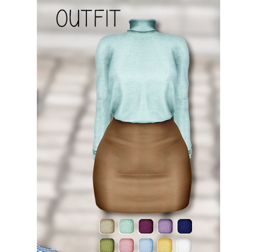 Belle Epoque { Stay Warm } Outfit Mint