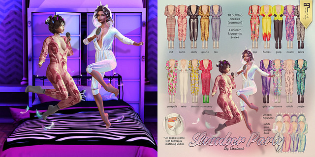 [Canimal] Slumber Party Onesie Camo