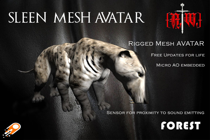 [A.W.] - SLEEN MESH AVATAR (FOREST) [BOX]