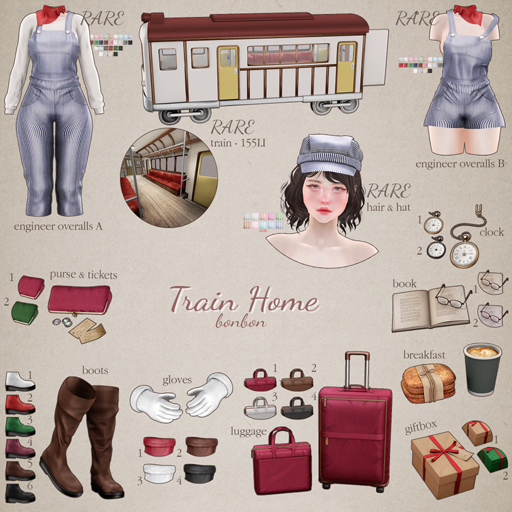 bonbon - train home - breakfast [rez]