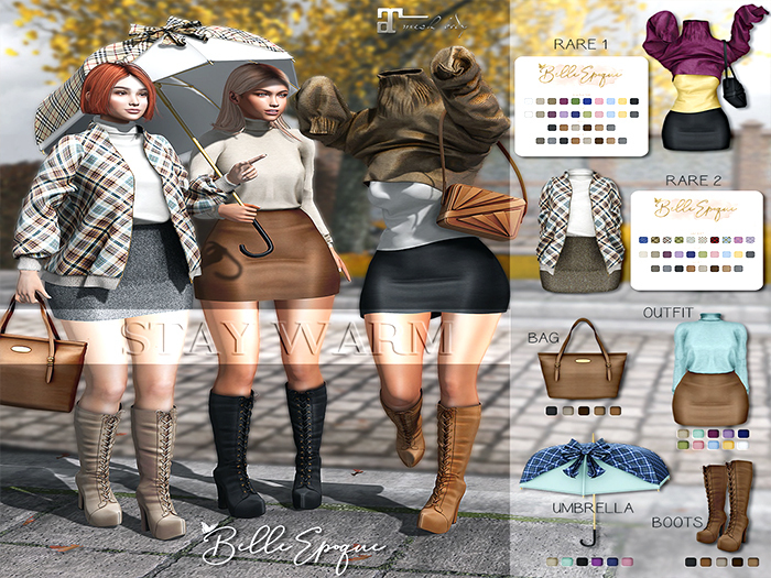 Belle Epoque { Stay Warm } Outfit Navy